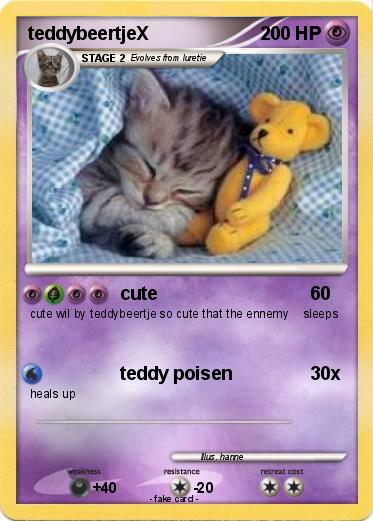 Pokemon teddybeertjeX