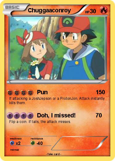 Pokemon Chuggaaconroy