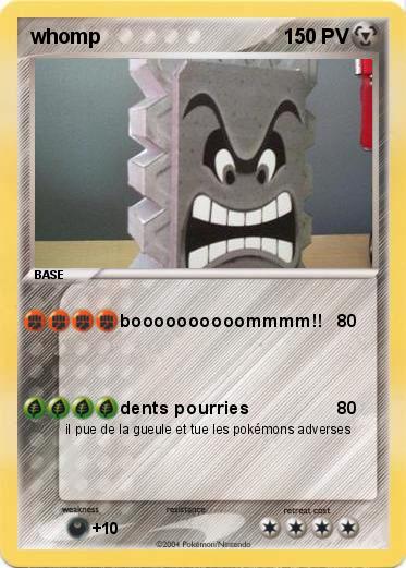 Pokemon whomp