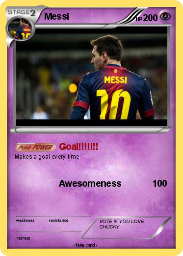 Pokemon Messi