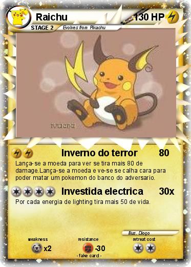 Pokemon Raichu
