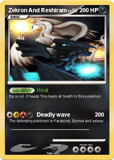 Pokemon Zekron And Reshiram