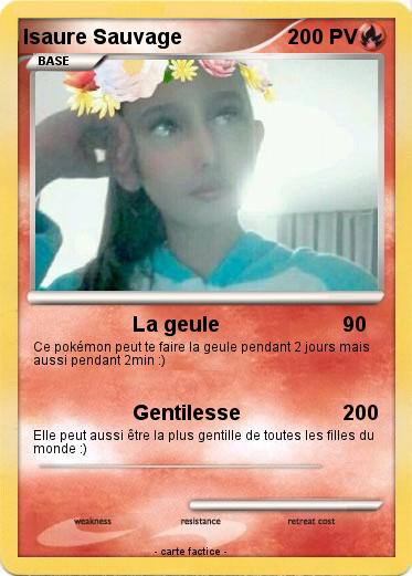 Pokemon Isaure Sauvage