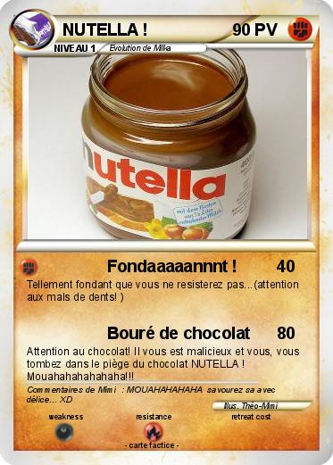 Pokemon NUTELLA !