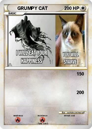 Pokemon GRUMPY CAT
