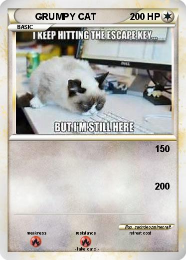 Pokemon GRUMPY CAT