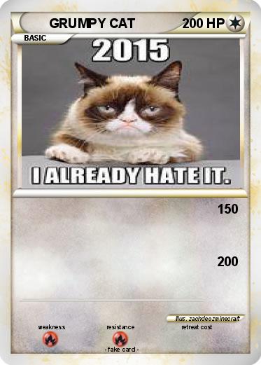 Pokemon GRUMPY CAT