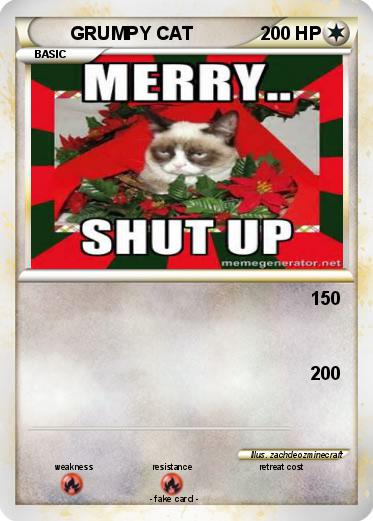 Pokemon GRUMPY CAT