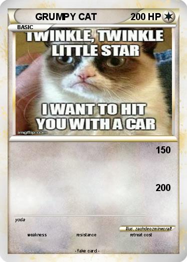 Pokemon GRUMPY CAT
