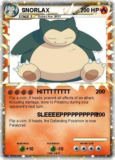Pokemon SNORLAX