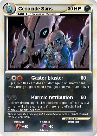 Pokemon Genocide Sans