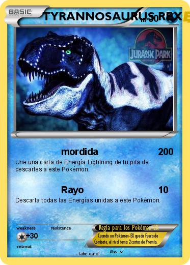 Pokemon TYRANNOSAURUS REX