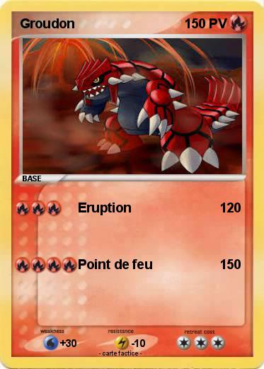 Pokemon Groudon