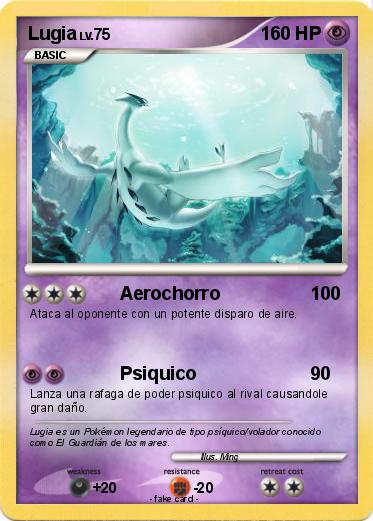 Pokemon Lugia