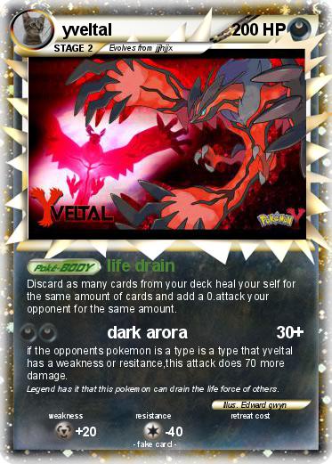 Pokemon yveltal
