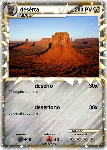 Pokemon desérta