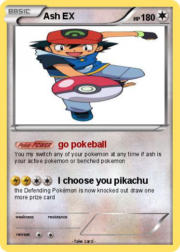 Pokemon Ash EX