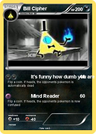Pokemon Bill Cipher