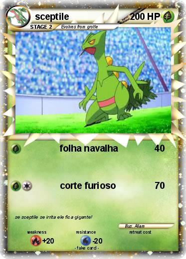 Pokemon sceptile