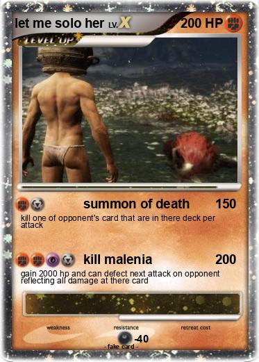 Pokemon let me solo her