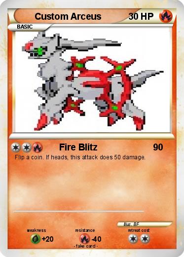 Pokemon Custom Arceus
