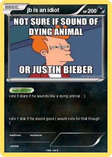 Pokemon jb is an idiot