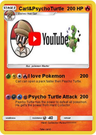Pokemon Carl&PsychoTurtle