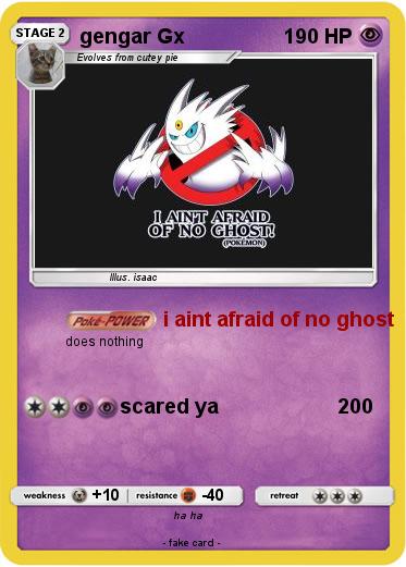 Pokemon gengar Gx