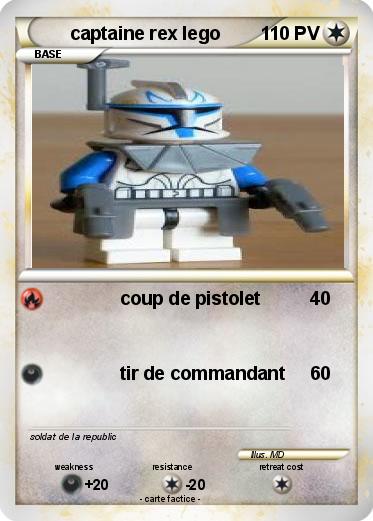 Pokemon captaine rex lego