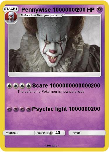 Pokemon Pennywise 10000000