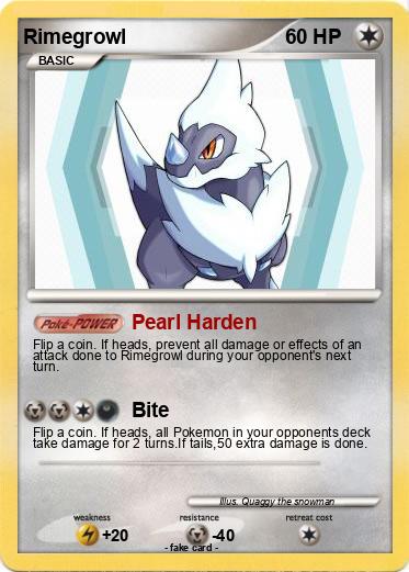 Pokemon Rimegrowl