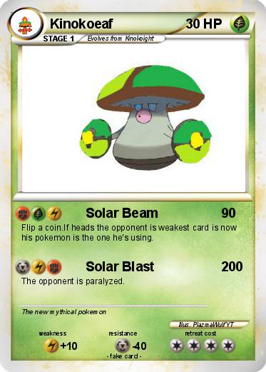 Pokemon Kinokoeaf