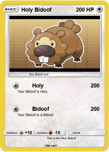 Pokemon Holy Bidoof