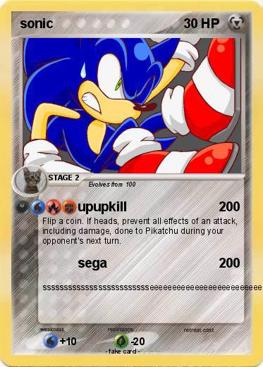 Pokemon sonic