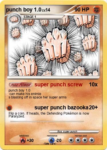Pokemon punch boy 1.0