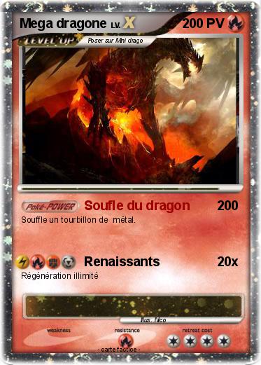 Pokemon Mega dragone