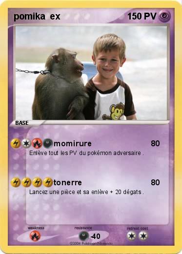Pokemon pomika  ex
