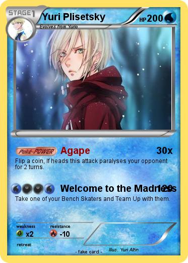 Pokemon Yuri Plisetsky