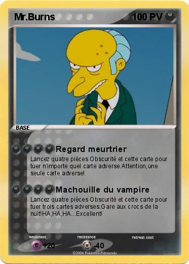 Pokemon Mr.Burns