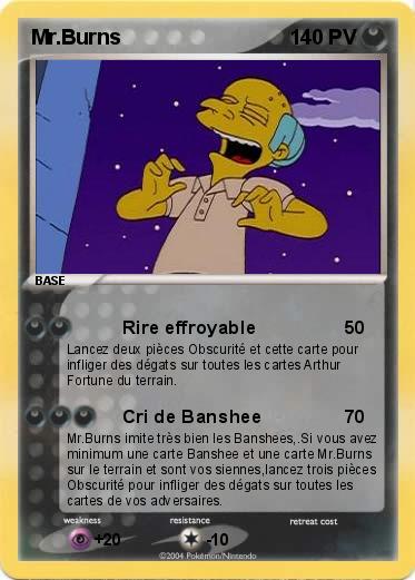 Pokemon Mr.Burns