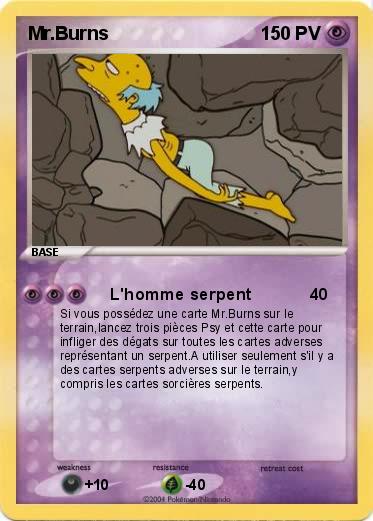 Pokemon Mr.Burns