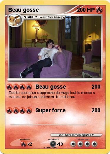 Pokemon Beau gosse