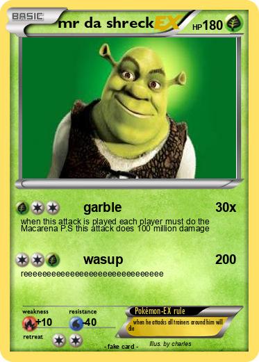 Pokemon mr da shreck