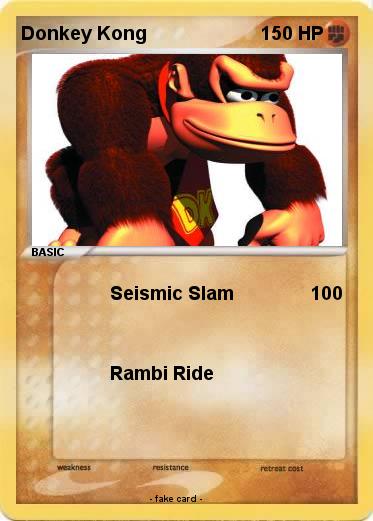 Pokemon Donkey Kong