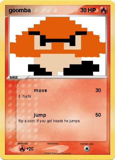 Pokemon goomba