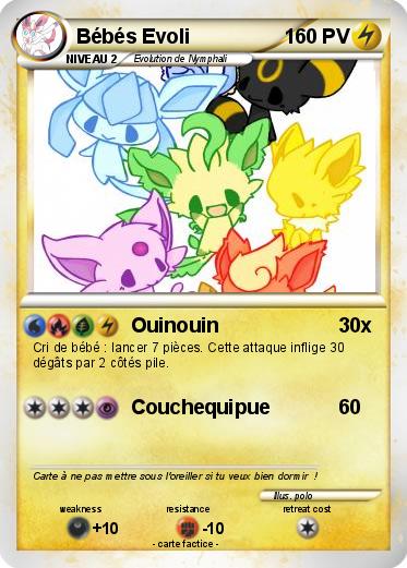Pokemon Bébés Evoli
