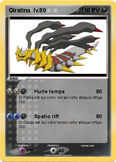 Pokemon Giratina  lv.80