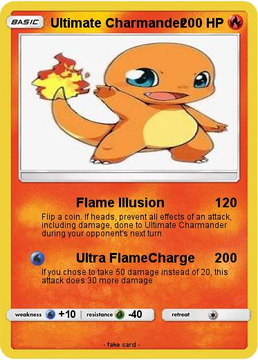 Pokémon Ultimate Charmander 5 5 - Flame Illusion - My Pokemon Card