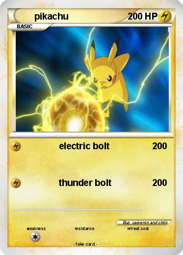 Pokemon pikachu