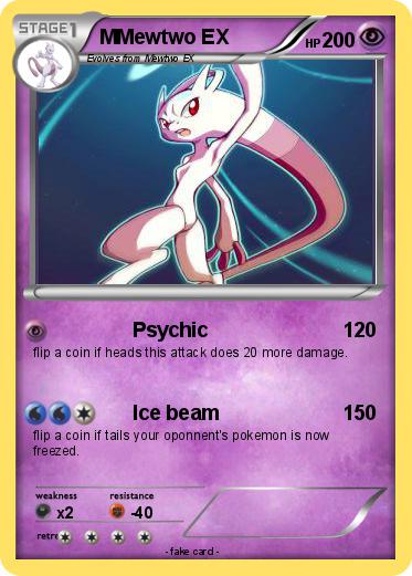 Pokemon MMewtwo EX
